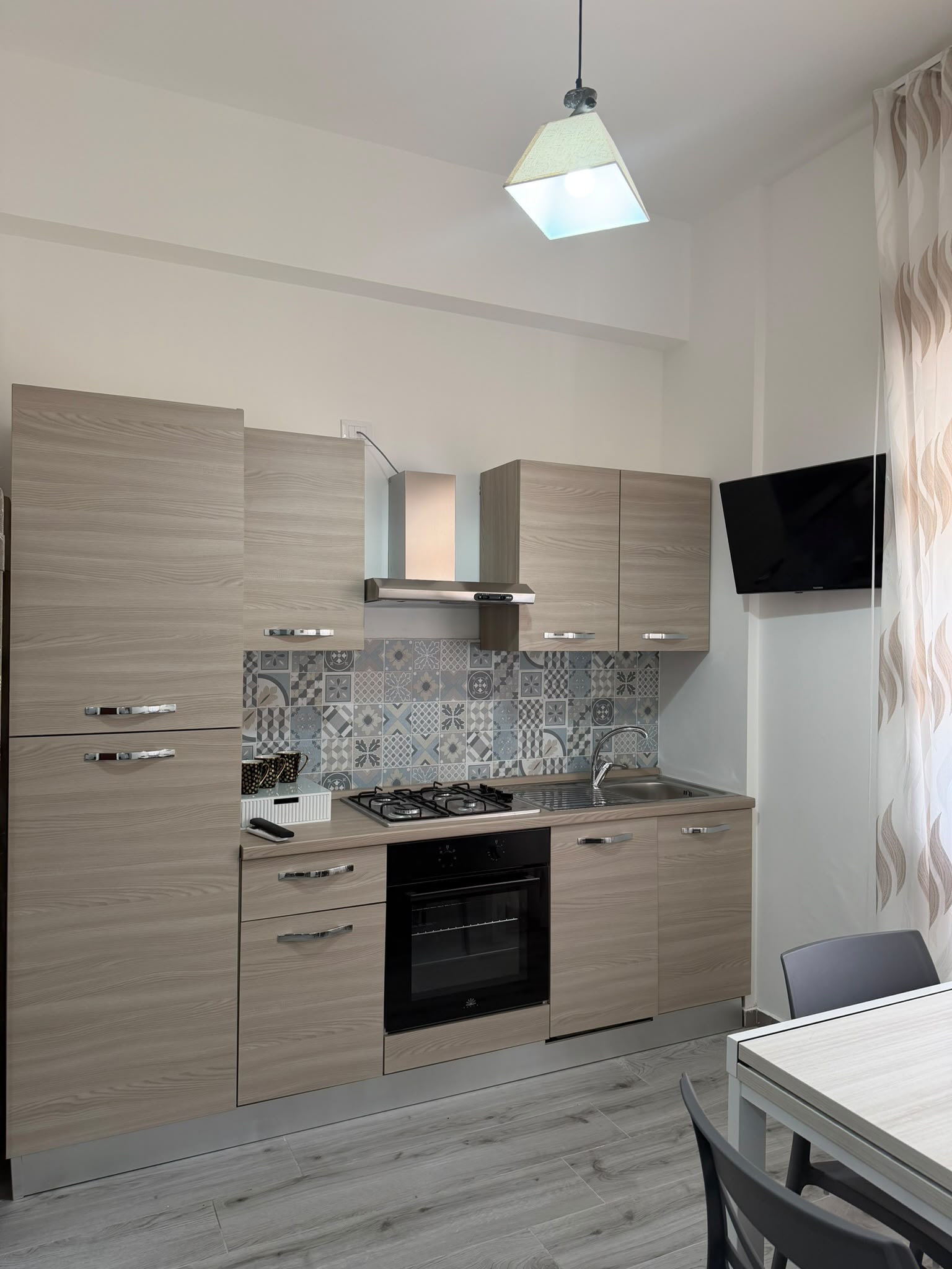 Cucina dell’appartamento Maestrale
